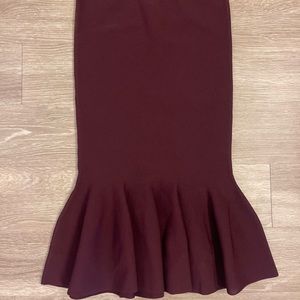 Women’s XS fit and flare skirt